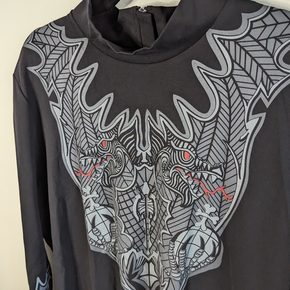 La Femme En Noir Hessian Dress 3XL Plus Size dress - Picture 4 of 13